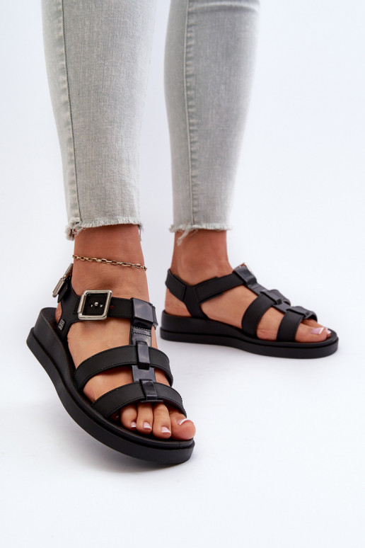 Sandalias mujer NN285007 negro
