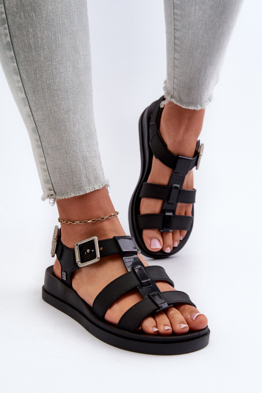 Sandalias mujer NN285007 negro