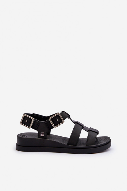 Sandalias mujer NN285007 negro