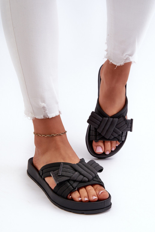 Zapatillas de mujer LL285096 negro Zapatillas de mujer LL285096 negro