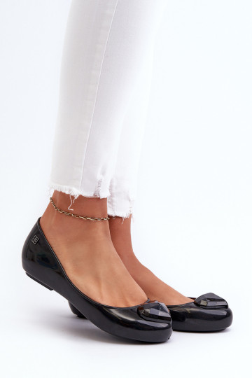 Bailarinas con corazones NN285011 negro 2