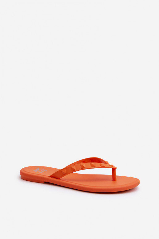 Zapatillas Elastyczne de pie plano JJ285254 color naranja