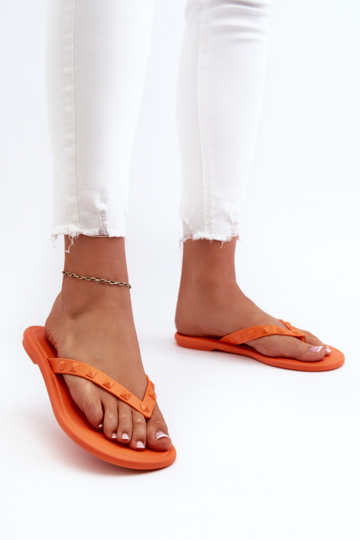 Zapatillas Elastyczne de pie plano JJ285254 color naranja