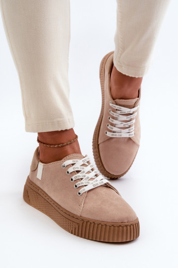 Zapatos de ocio VISCOELÁSICO SISTEMA BIG STAR NN276002 beige