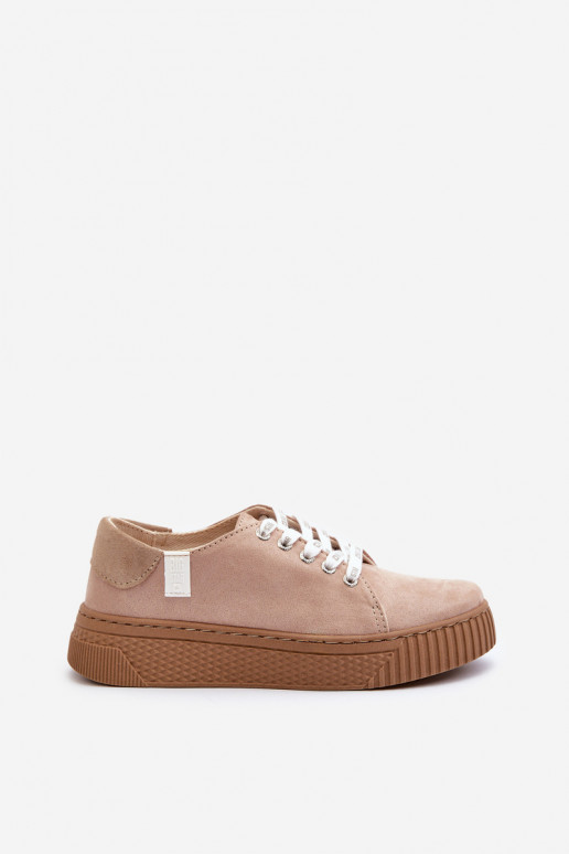 Zapatos de ocio VISCOELÁSICO SISTEMA BIG STAR NN276002 beige