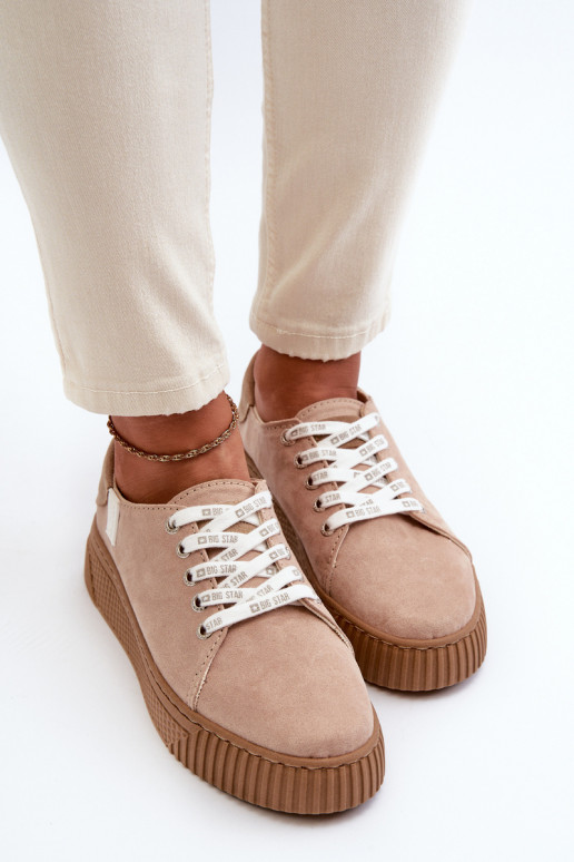 Zapatos de ocio VISCOELÁSICO SISTEMA BIG STAR NN276002 beige