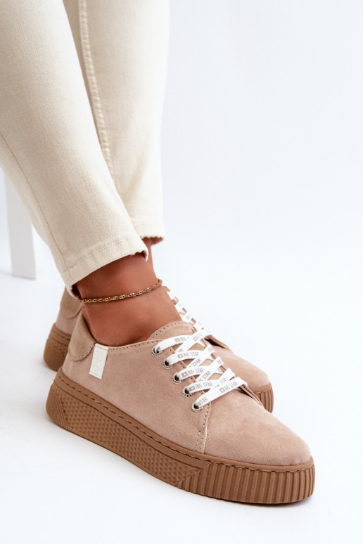 Zapatos de ocio VISCOELÁSICO SISTEMA BIG STAR NN276002 beige