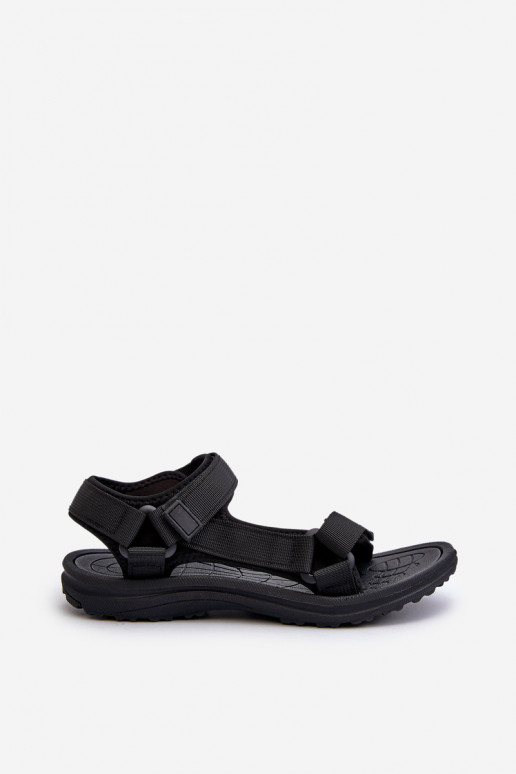 Sandalias de mujer estilo deportivo en color negro Lumeria