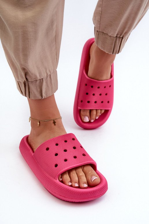 Zapatillas ligeras con suela maciza en color rosa Beula