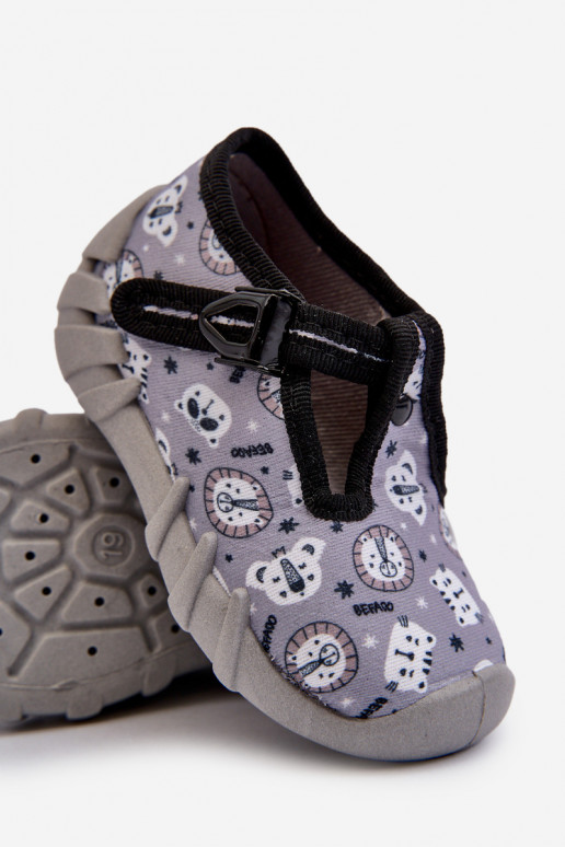 Zapatillas cómodas Niños BEFADO 110N488 color gris Zapatillas cómodas Niños BEFADO 110N488 color gris