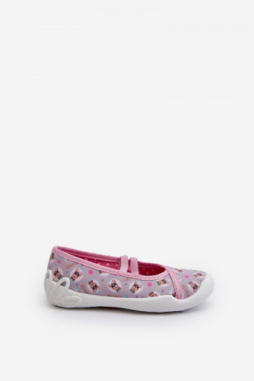 Pantuflas Bailarinas Cachorros Befado 116Y325 color rosa 2