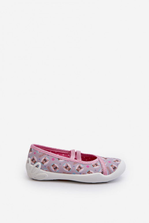 Pantuflas Bailarinas Cachorros Befado 116Y325 color rosa