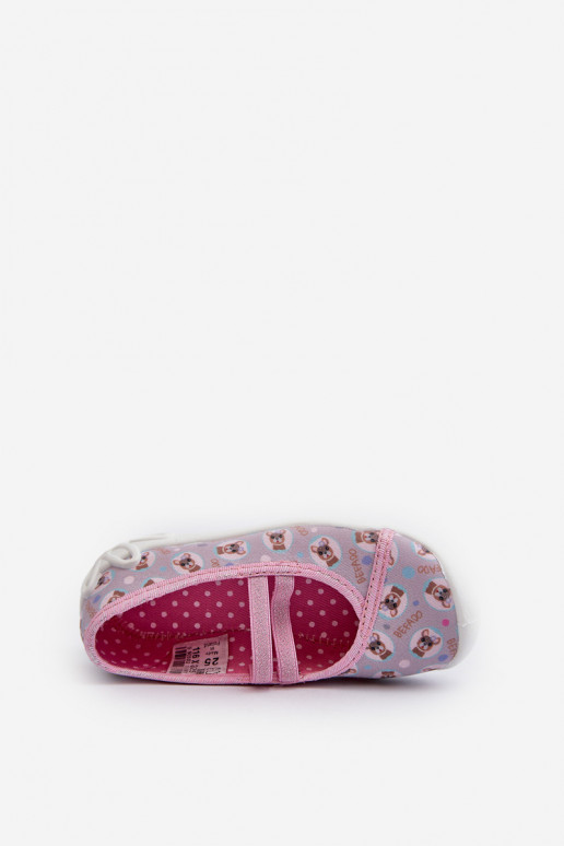 Pantuflas Bailarinas Cachorros Befado 116Y325 color rosa