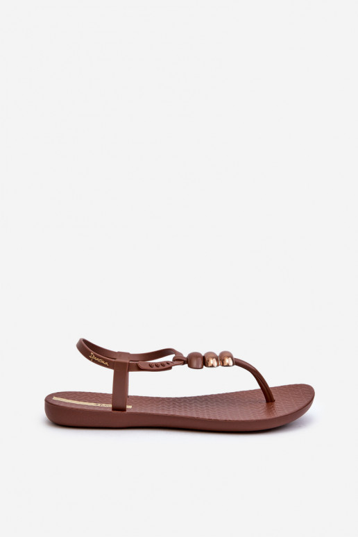 Sandalias planas 83507 Ipanema Class Blown Up Sandal Fem color marrón