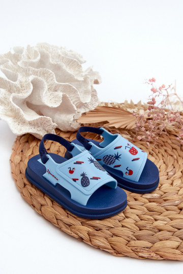 sandalias Infantil 83545 Ipanema Soft Baby color azul