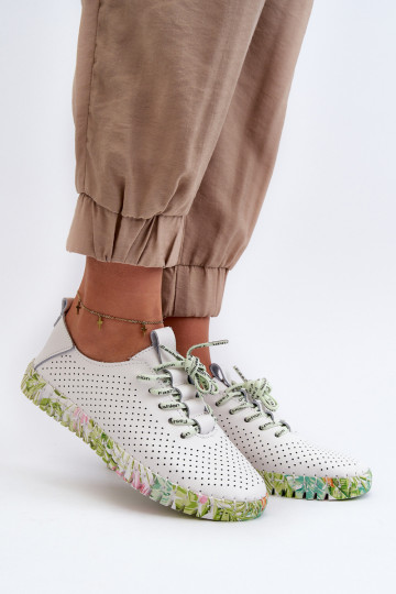 Zapatos Sznurowe en blanco Farnalea 2