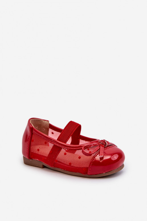 bailarinas infantiles con cintas color rojo Jellema