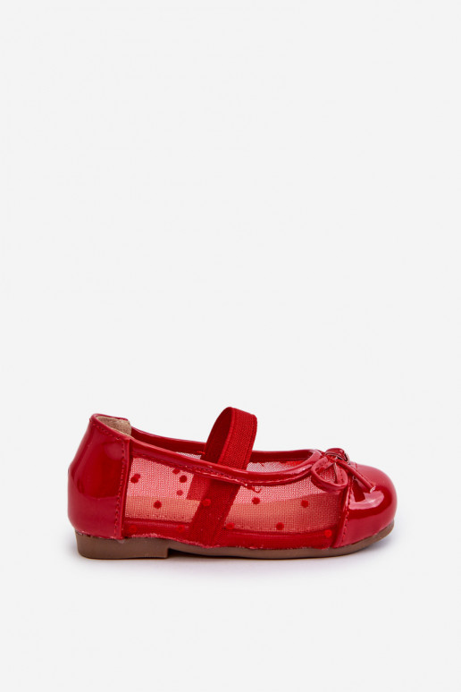 bailarinas infantiles con cintas color rojo Jellema