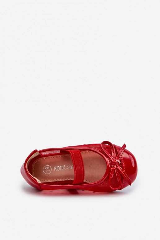 bailarinas infantiles con cintas color rojo Jellema