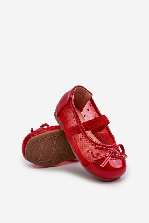 bailarinas infantiles con cintas color rojo Jellema