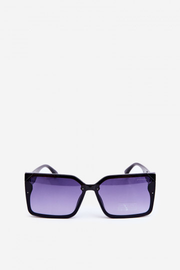 Kvadratas Gafas de sol Mujer UV400 negro 2