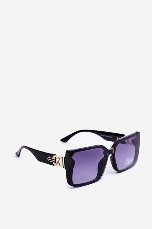 Kvadratas Gafas de sol Mujer UV400 negro