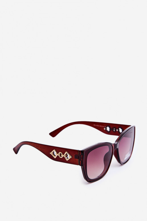 Gafas de sol mujer UV400 marrón oscuro