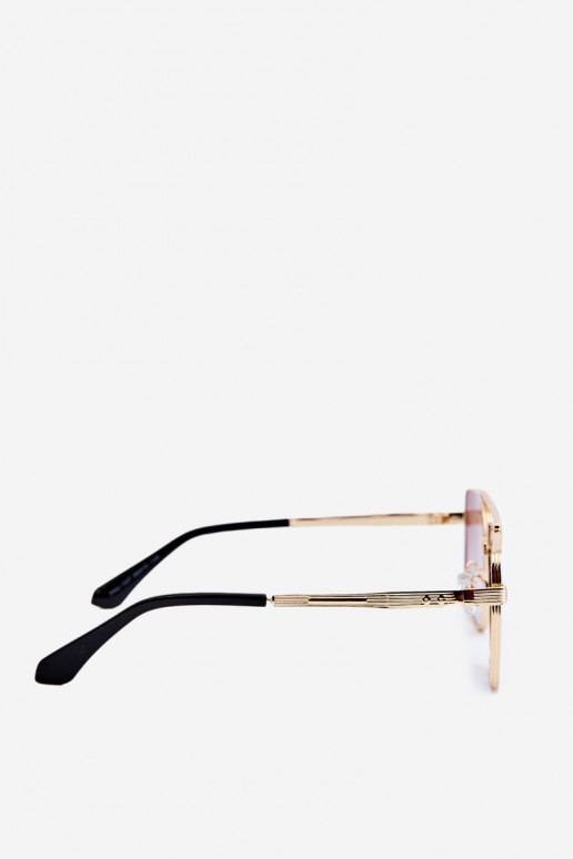 Gafas de sol Mujer UV400 dorado-marrón Gafas de sol Mujer UV400 dorado-marrón