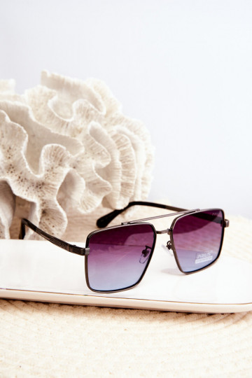 Gafas de sol Mujer UV400 Negro y azul