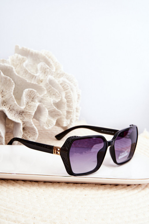 Gafas de sol Cieniowane para mujer UV400 negro