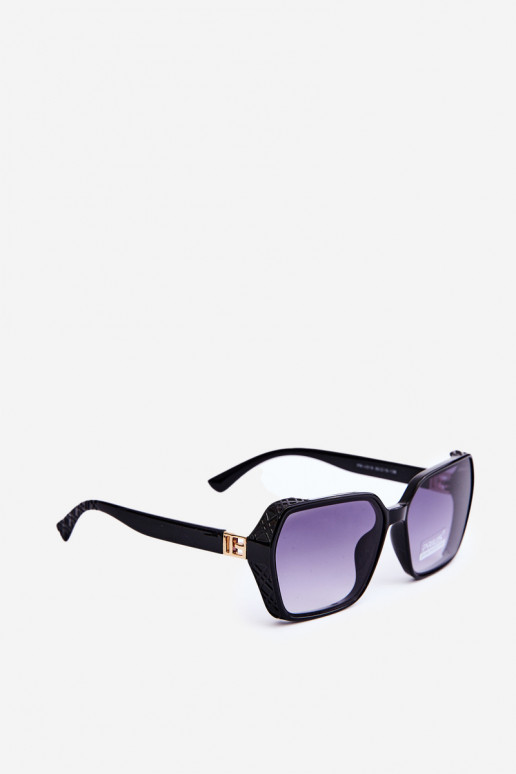 Gafas de sol Cieniowane para mujer UV400 negro