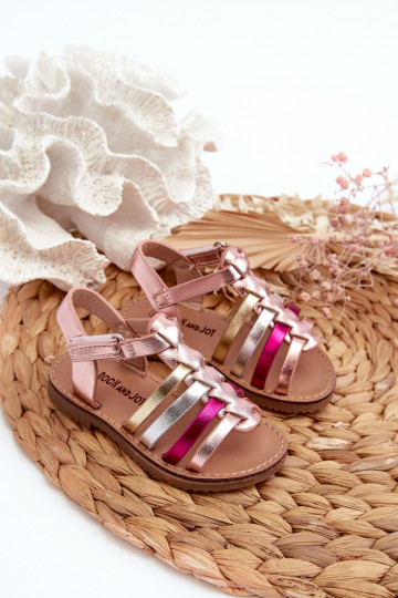 sandalias Gladiator Infantil con cierres adhesivos en varios colores Radovia