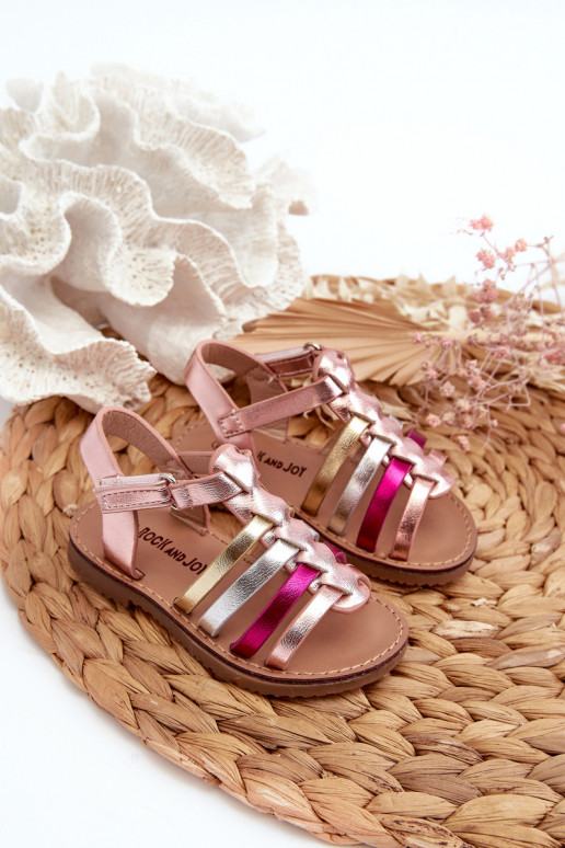 sandalias Gladiator Infantil con cierres adhesivos en varios colores Radovia