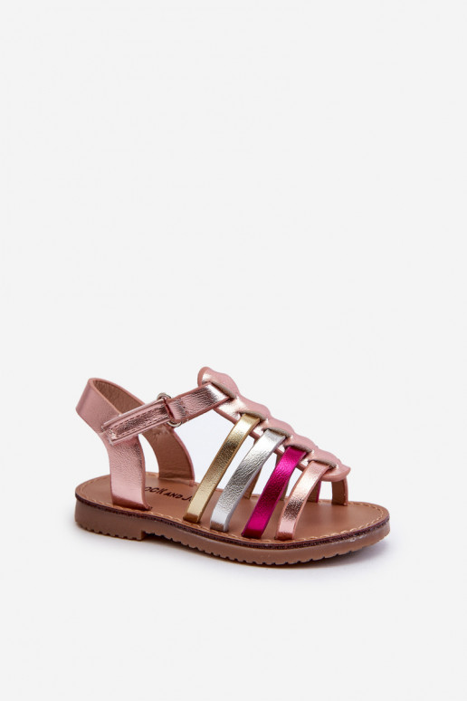 sandalias Gladiator Infantil con cierres adhesivos en varios colores Radovia