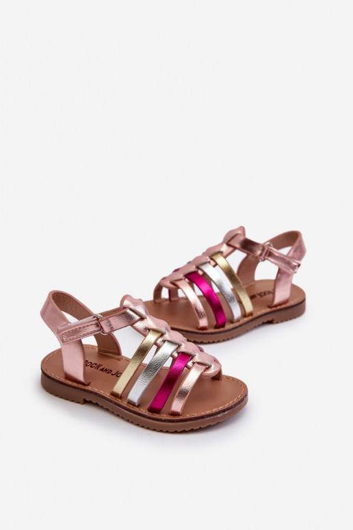 sandalias Gladiator Infantil con cierres adhesivos en varios colores Radovia