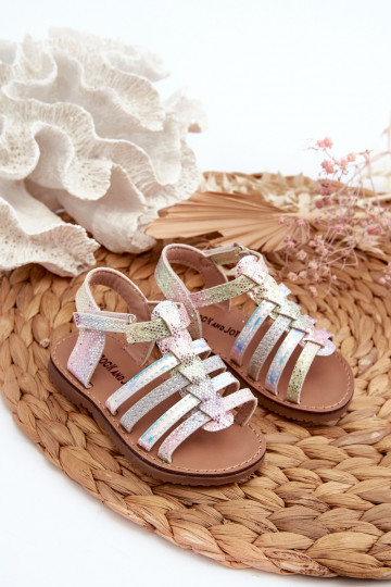 sandalias Gladiator Infantil con cierres adhesivos en varios colores Radovia