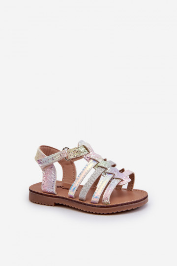 sandalias Gladiator Infantil con cierres adhesivos en varios colores Radovia 2
