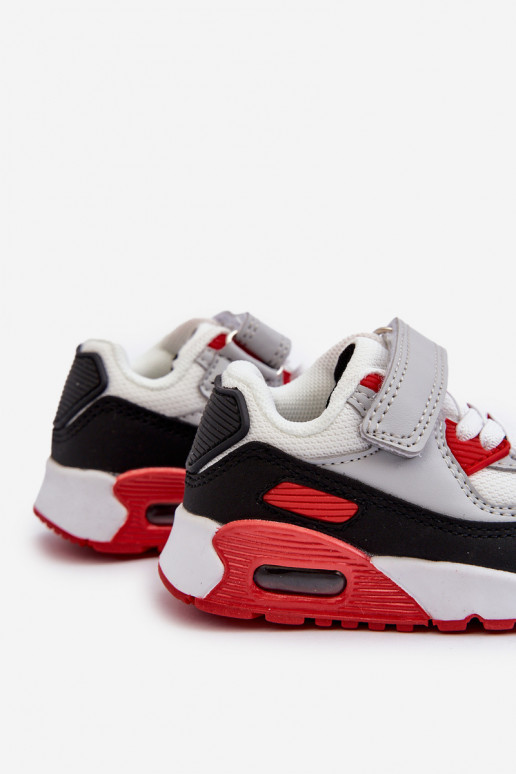 Deportivas infantiles modelo zapatos con cierres adhesivos color rojo Krissandra Deportivas infantiles modelo zapatos con cierres adhesivos color rojo Krissandra