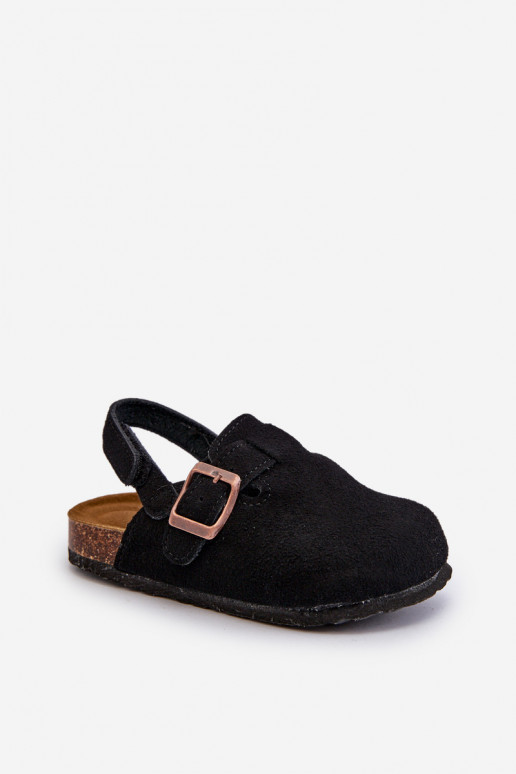 Zapatillas Infantiles con plataforma en color negro Vulagia