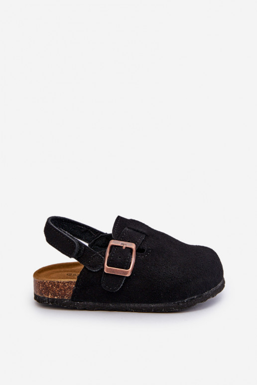 Zapatillas Infantiles con plataforma en color negro Vulagia