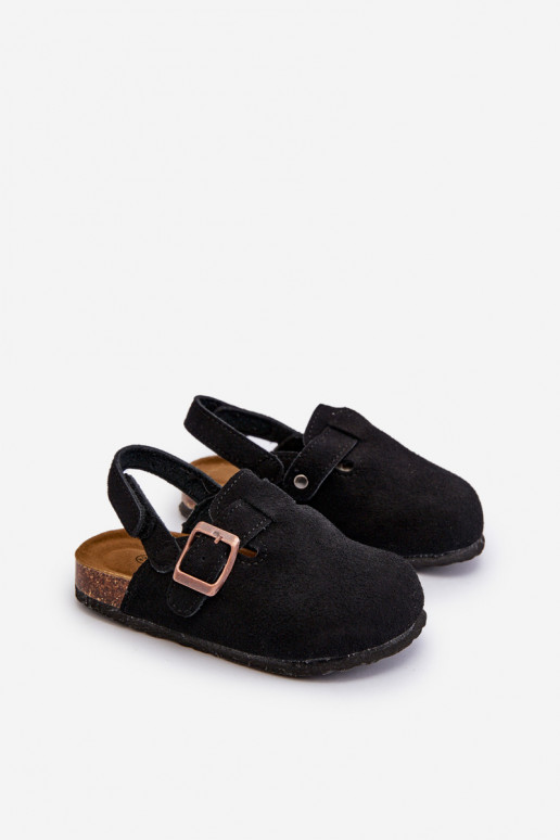 Zapatillas Infantiles con plataforma en color negro Vulagia