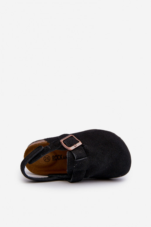 Zapatillas Infantiles con plataforma en color negro Vulagia
