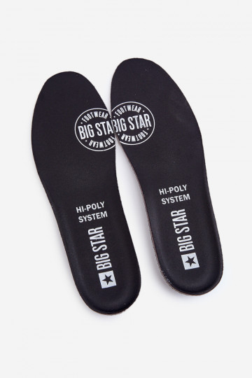 Plantillas Do Butów BIG STAR HI-POLY SYSTEM 2 pares negro