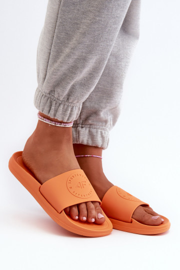 Pantuflas de Mujer 4FMM00FFLIF045-70S color naranja