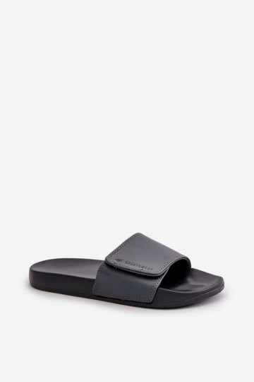 Pantuflas Hombre 4FMM00FFLIM032-25S color gris