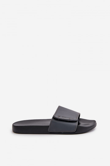 Pantuflas Hombre 4FMM00FFLIM032-25S color gris 2