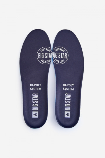 Plantillas Do Butów BIG STAR HI-POLY SYSTEM 2 pares azul oscuro