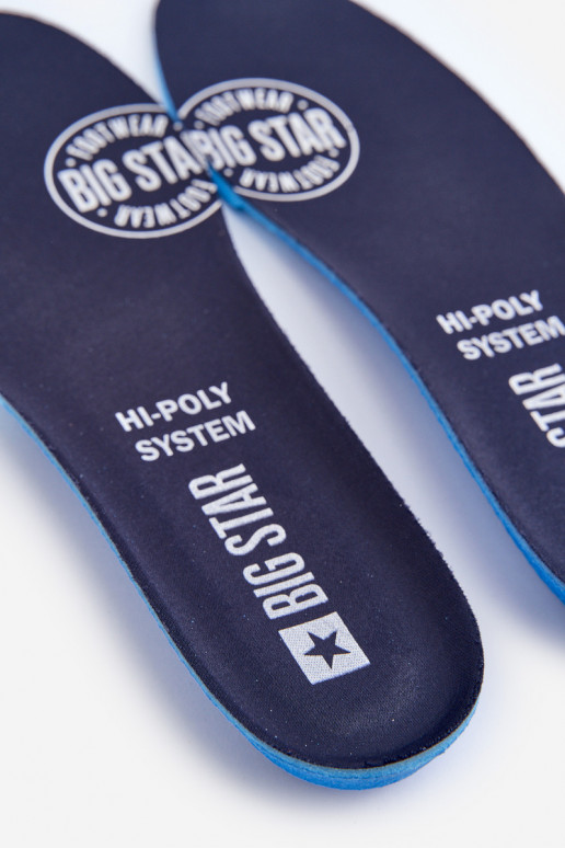 Plantillas Do Butów BIG STAR HI-POLY SYSTEM 2 pares azul oscuro