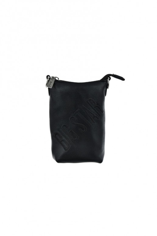 Bolso pequeño Big Star de cuero ecológico NN574079 negro
