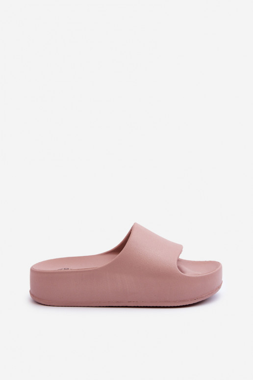 Chanclas de mujer con plataforma Chanclas ligeras rosa Airaplea